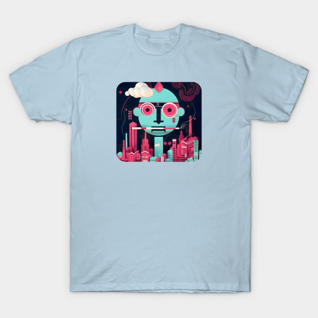 Faces of Cytropolis T-Shirt by Polyshirt